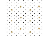 Paper + Design Servietten Black Stars 33 x 33 cm, 20 Stück